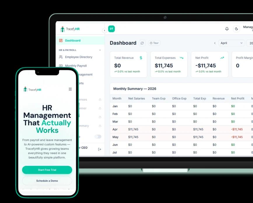 TracefyHR preview